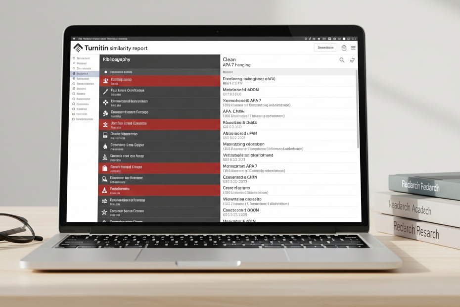 Turnitin detecta bibliografías