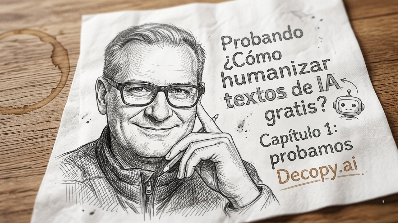 Serie «Cómo humanizar textos IA gratis»: Analizo Decopy.ia (Capitulo 1)